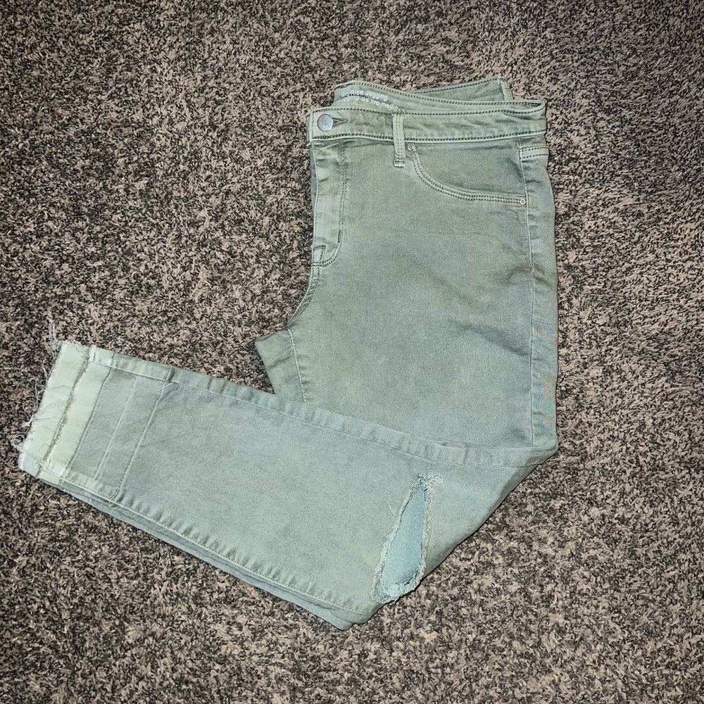 Sz 14/32 Mossimo mid rise jeggings super stretch